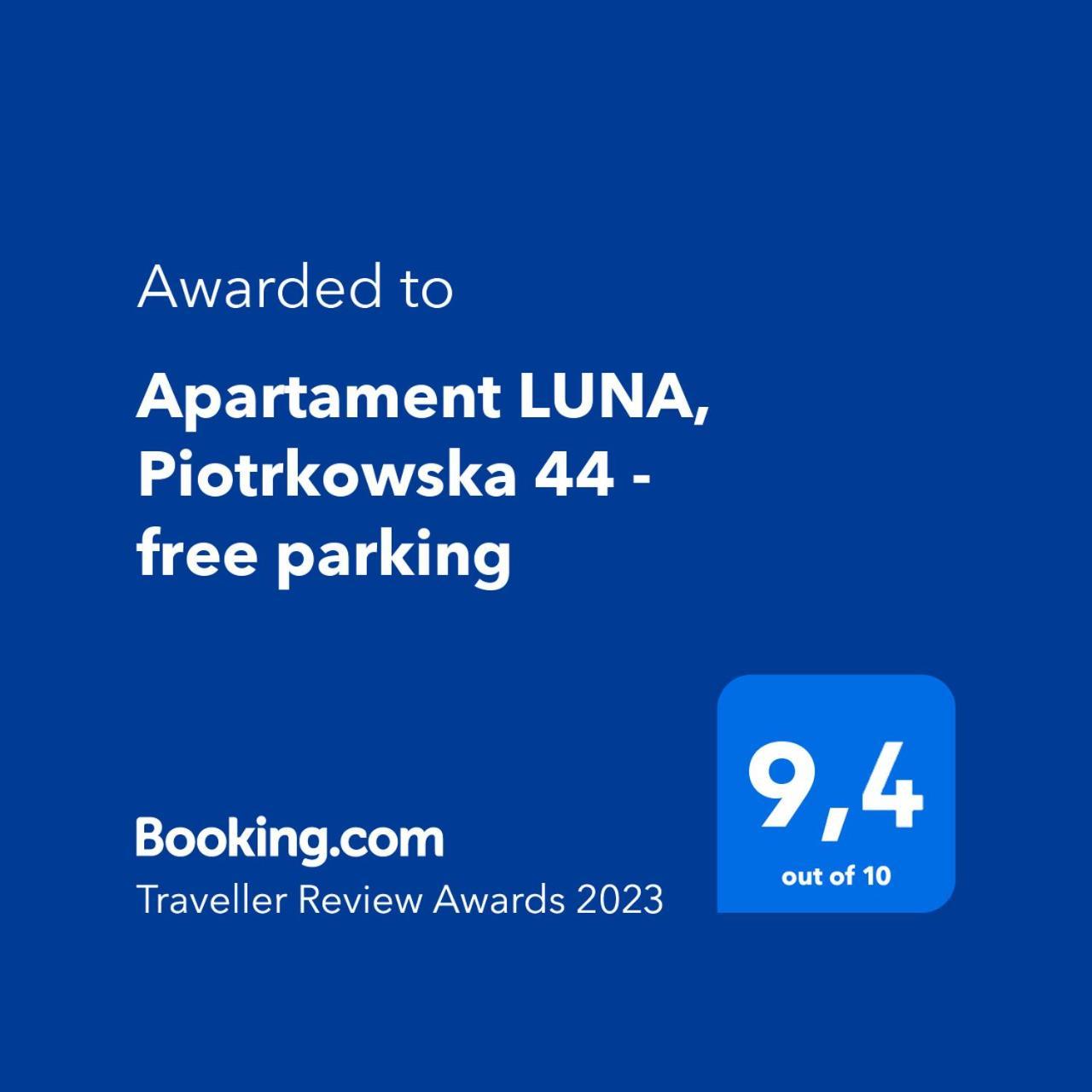 Apartament Luna, Piotrkowska 44 - Free Parking Lodz  Exterior photo
